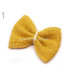 BOW 55 X 70 MM. FABRIC JUTE