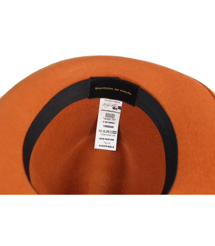 LADIES' FELT HAT - SHAPE-RETAINING