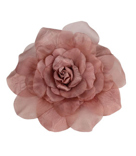 Maxiflor de tela y organza 26 cm