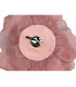 MAXIBLUME AUS STOFF UND ORGANZA 26CM