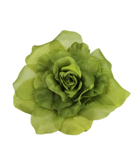 MAXIBLUME AUS STOFF UND ORGANZA 26CM
