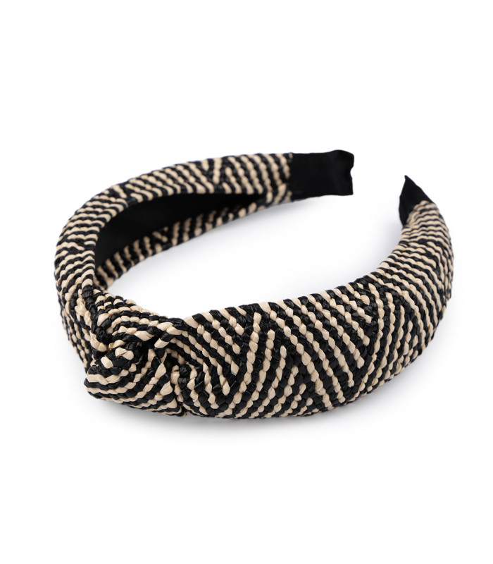 BOHO-STIRNBAND MIT KNOTEN