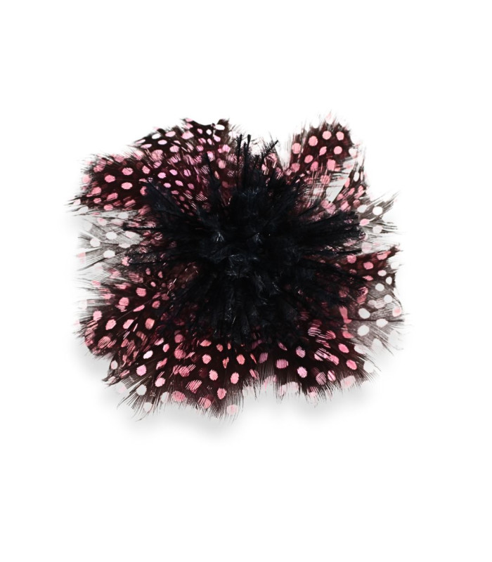FLOR DE PLUMAS EXCLUSIVA - GUINEA Y AVESTRUZ