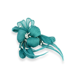 ORGANZA FLOWER WITH STAMENS