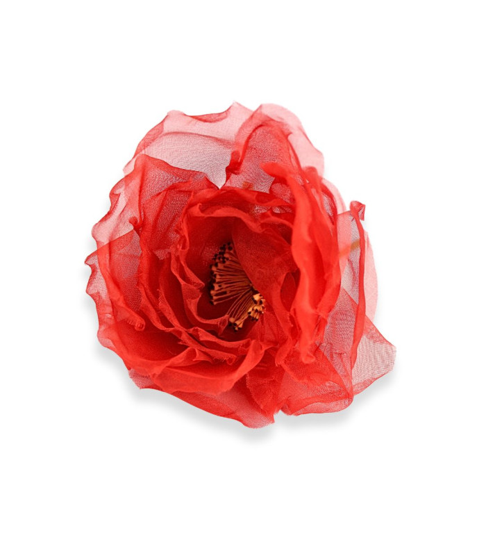 ROSA DE ORGANZA
