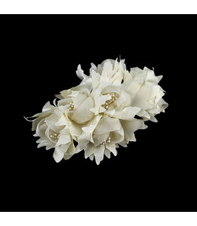 FABRIC FLOWER SPRAY - PISTILS