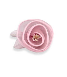 ORGANZA-ROSE Ø11CM
