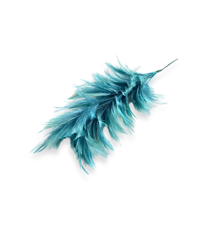 MONTAJE DE PLUMAS - CUELLO DE GALLO