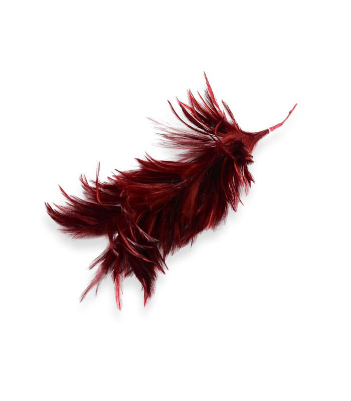 MONTAJE DE PLUMAS - CUELLO DE GALLO