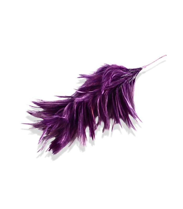 MONTAJE DE PLUMAS - CUELLO DE GALLO