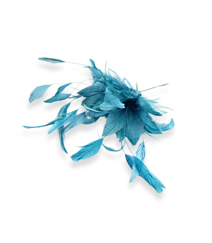 ROOSTER AND GOOSE FEATHER FLOWER MOUNT
