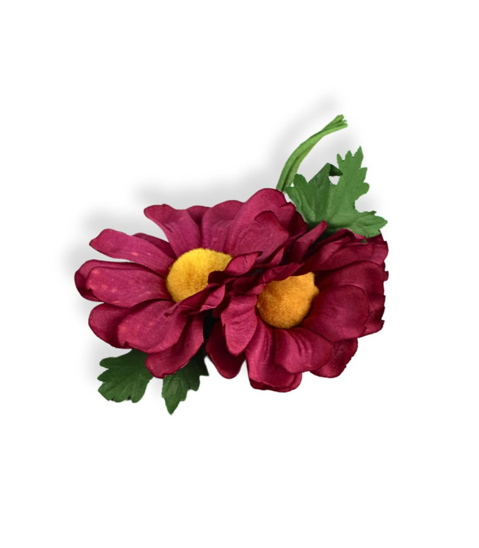 DAISIES MADE OF FABRIC