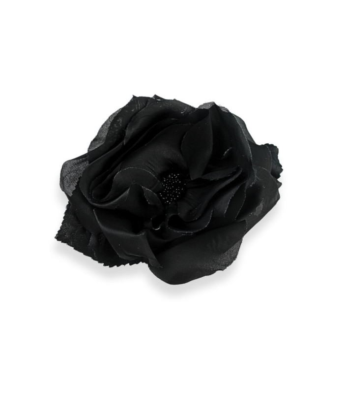 FLOR NEGRA DE ORGANZA