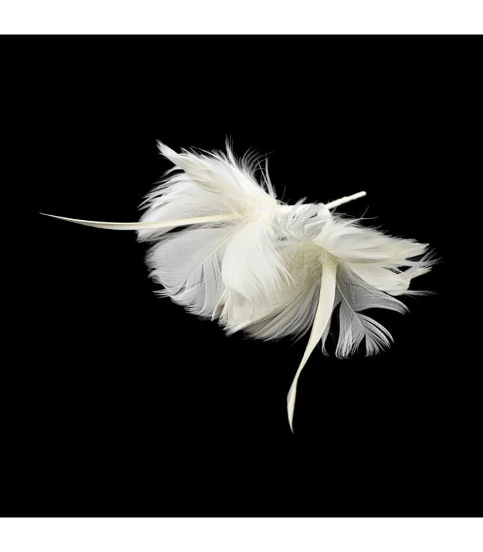 FEATHER FLOWER ASSEMBLY - GOOSE