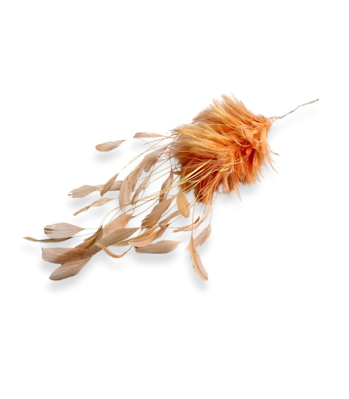 ROOSTER FEATHER ARRANGEMENT 32CM