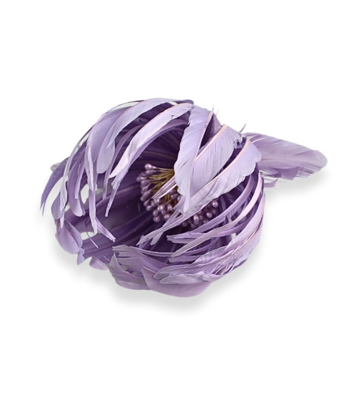 FLOR DE PLUMAS DE OCA CON PISTILOS