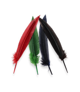 PLUMA DE PAVO 32CM