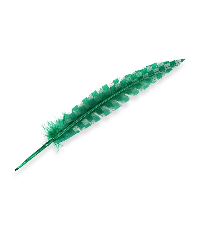 PEACOCK FEATHER 33CM