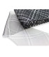 15 CM DOUBLE DIAMOND CRIN WITH RAFFIA