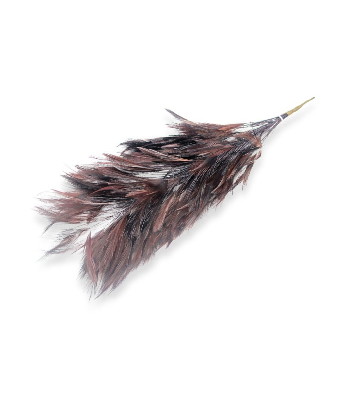 MONTAJE DE PLUMAS - CUELLO DE GALLO