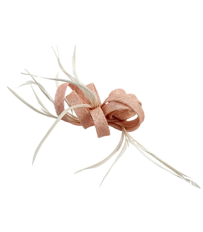 COMB HEADPIECE - SINAMAY AND OCA BIOT FEATHERS