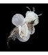 ORGANZA-BÜNDEL MIT FASAN- UND GUINEAHÜHNCHENFEDERN
