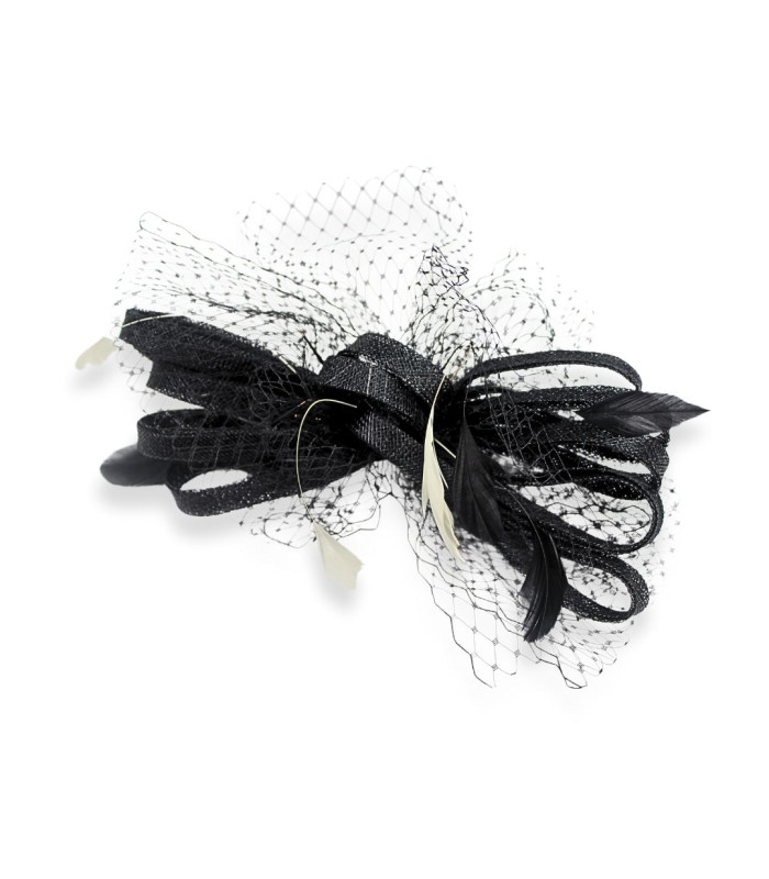 SINAMAY BOW HEADPIECE