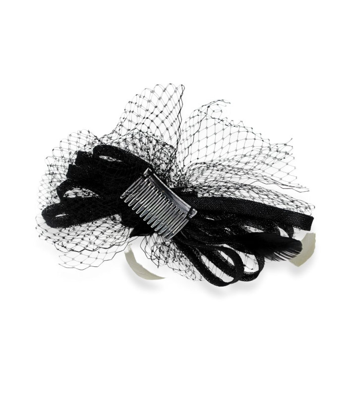 SINAMAY BOW HEADPIECE