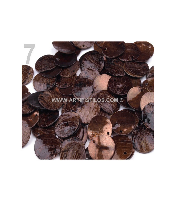 DISCO MADREPERLA 15 mm. (VIDRIO)