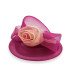TOCADO CRIN - ROSA ORGANZA