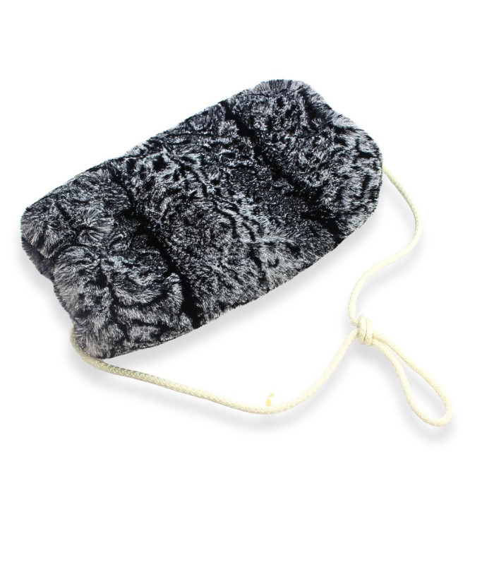 CALENTADOR DE MANOS DE PIEL SINTÉTICA