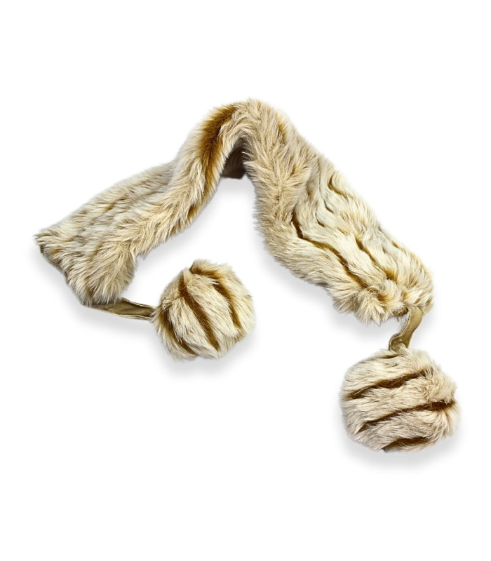 FAUX FUR SCARF/NECK WARMER
