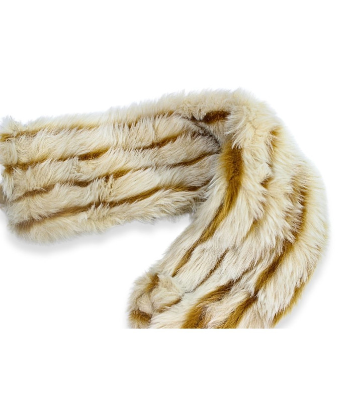 FAUX FUR SCARF/NECK WARMER