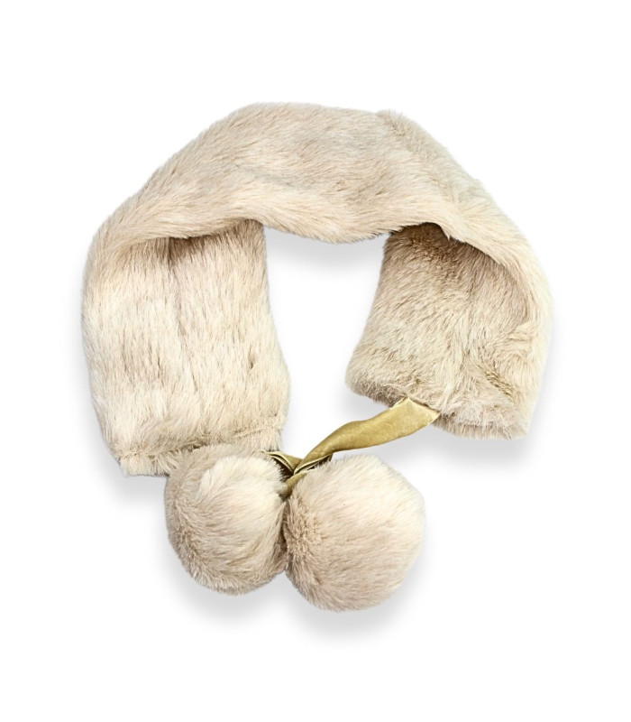 FAUX FUR SCARF/NECK WARMER