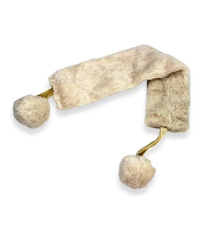FAUX FUR SCARF/NECK WARMER