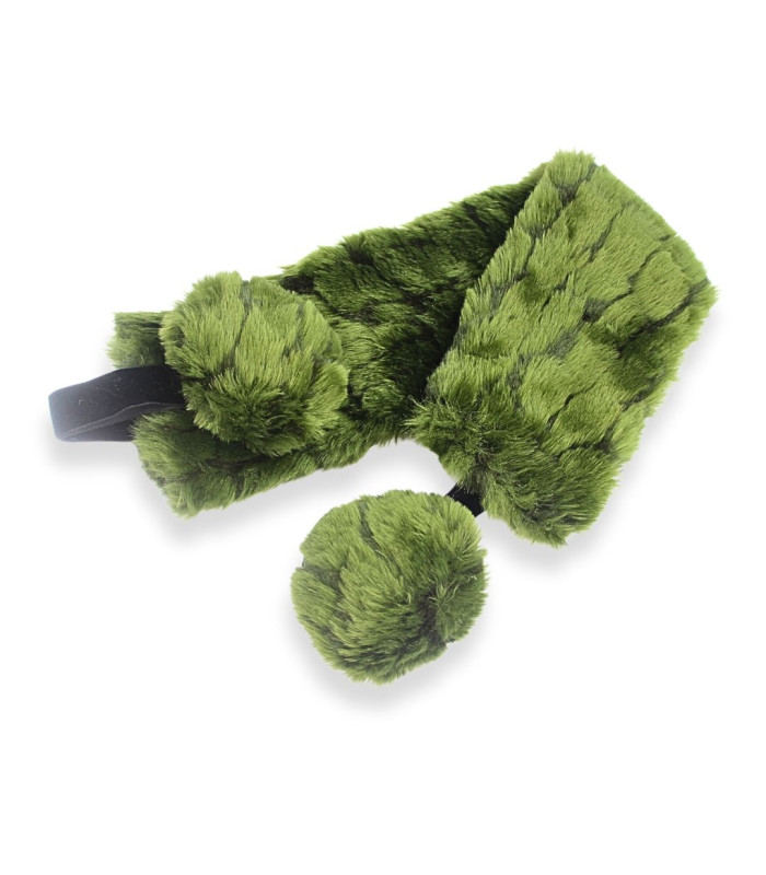 FAUX FUR SCARF/NECK WARMER