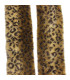 BUFANDA DE PELO SINTÉTICO CON ESTAMPADO DE LEOPARDO