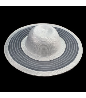 SEMI-FINISHED HAT - CRIN AND SYNTHETIC STRAW