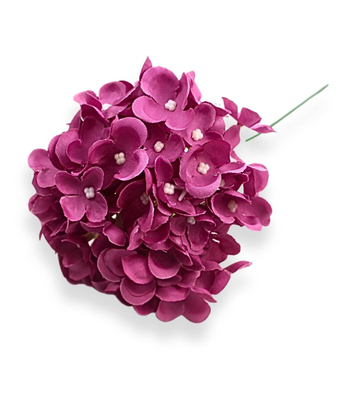 HORTENSIA DE TELA Ø13CM
