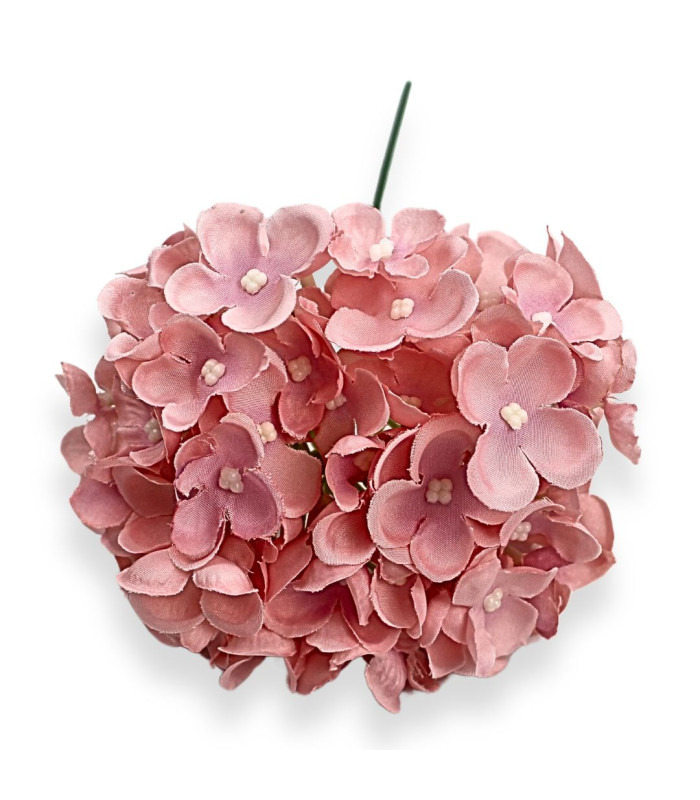 HORTENSIA DE TELA Ø13CM