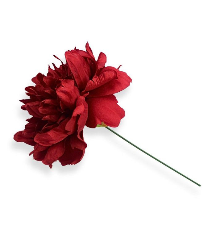 FABRIC PEONY Ø13CM