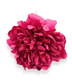 FABRIC PEONY Ø13CM