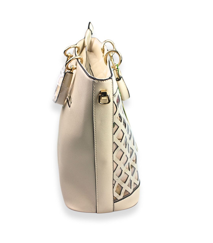 BOLSO "CRÈME BLOOM"