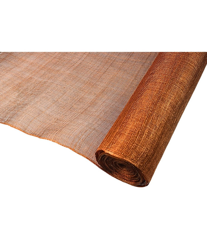 METALLIC SINAMAY WITH STIFFENING - 90CMS X 100CMS