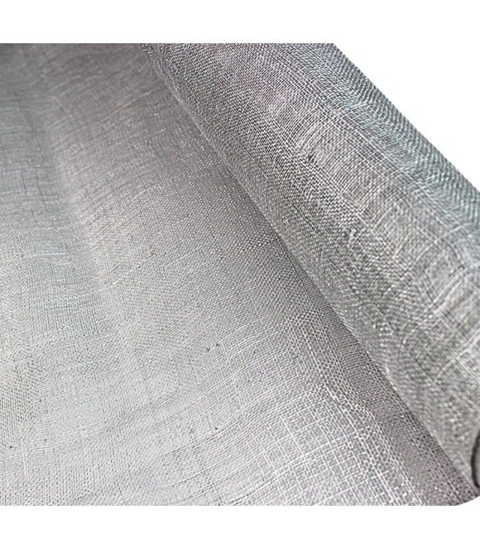 METALLIC SINAMAY WITH STIFFENING - 90CMS X 100CMS