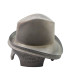 FORMA DE ALUMÍNIO PARA CHAPÉU ESTILO TRILBY - 2 PEÇAS
