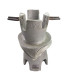 HORMA DE ALUMINIO BASE DE TOCADO - 2 PIEZAS
