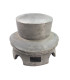 ALUMINUM HAT BLOCK FOR TOP HAT STYLE - 2 PIECES