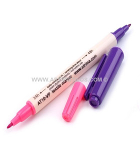 MARCADOR TEXTIL DOBLE PUNTA