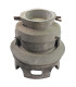 ALUMINUM HAT BLOCK FOR TOP HAT STYLE - 2 PIECES